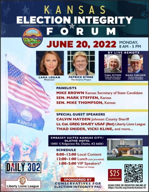 Kansas Election Integrity Forum June 20th, 2022